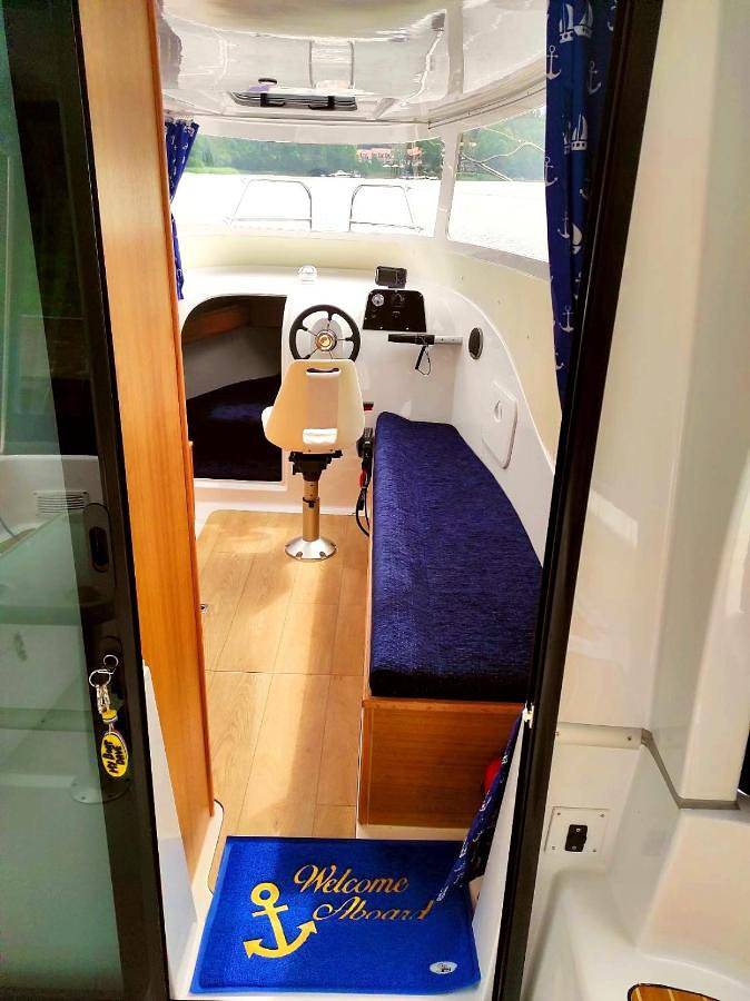 Boot für 4 Personen, mit Garten und Seeblick sowie Ausblick und Terrasse in den Masuren - 2