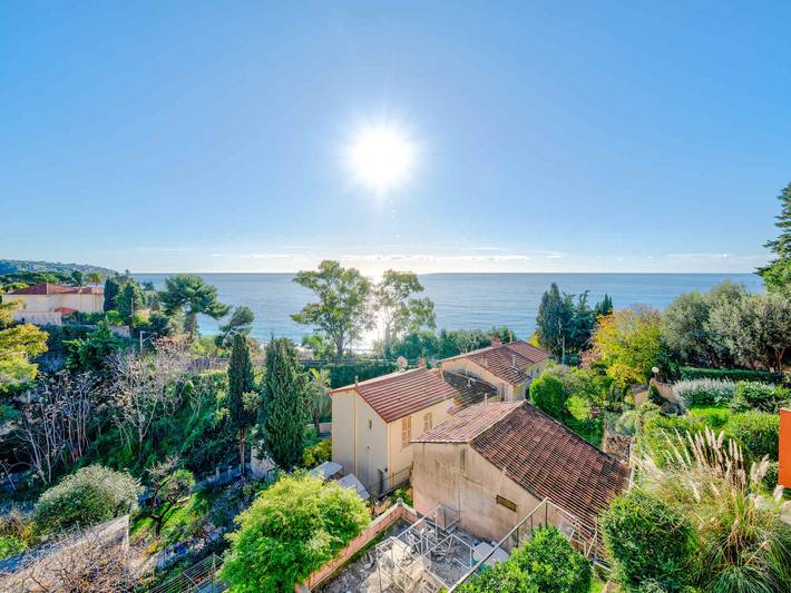 Ganzes Studio, Studio für 4 Pers mit Wlan, Meerblick in Roquebrune-Cap-Martin, Mittelmeerküste (Frankreich)
