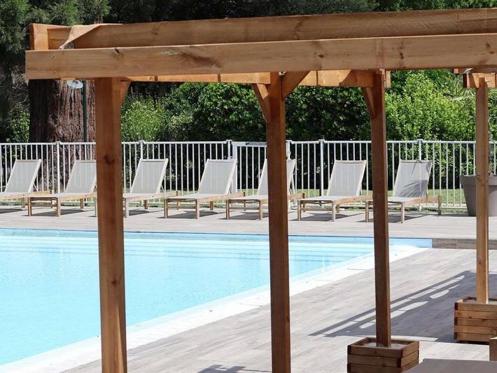 Hôtel pour 2 personnes, avec Terrasse et Jardin ainsi que Piscine et Sauna