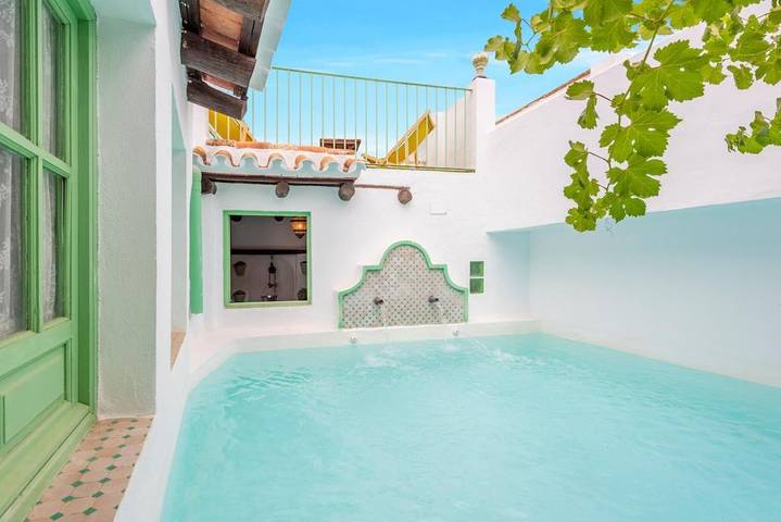 Location de vacances pour 10 personnes, avec vue ainsi que piscine et terrasse, animaux acceptés à La Puebla de los Infantes - 2