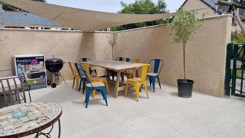 Location de vacances pour 10 personnes, avec terrasse à Bouchemaine - 3