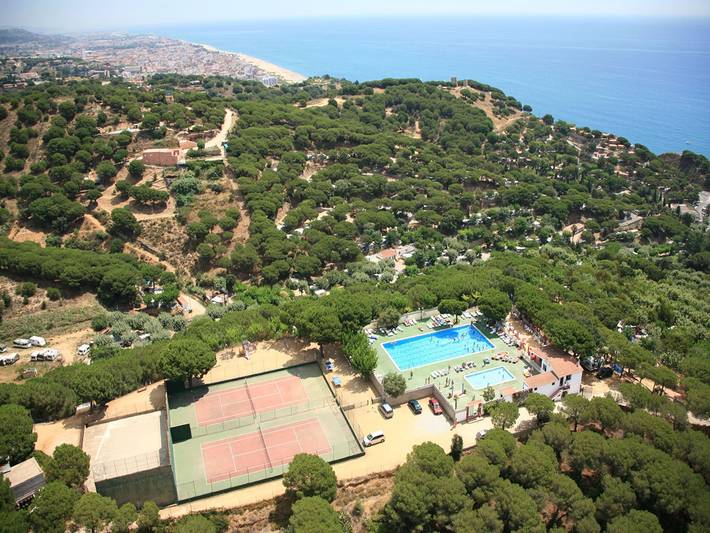 Vakantiewoning voor 5 personen, met balkon en zwembad in Calella