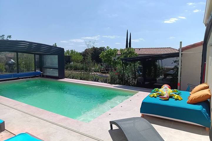 Maison de vacances pour 8 personnes, avec terrasse et jardin