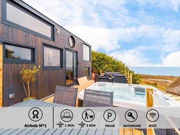 Gîte pour 4 personnes, avec terrasse et vue, animaux acceptés dans Port le Goff