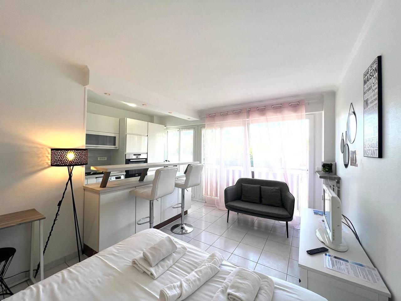 Appartement entier, Appartement de vacances pour 2 personnes in Roquebrune-Cap-Martin, Côte méditerranéenne (France)