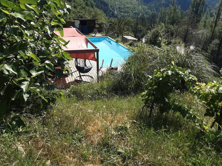 Gîte pour 4 personnes, avec piscine et jardin à Rigaud