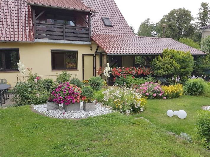 Ferienwohnung für 4 Personen, mit Balkon und Ausblick in Bad Belzig