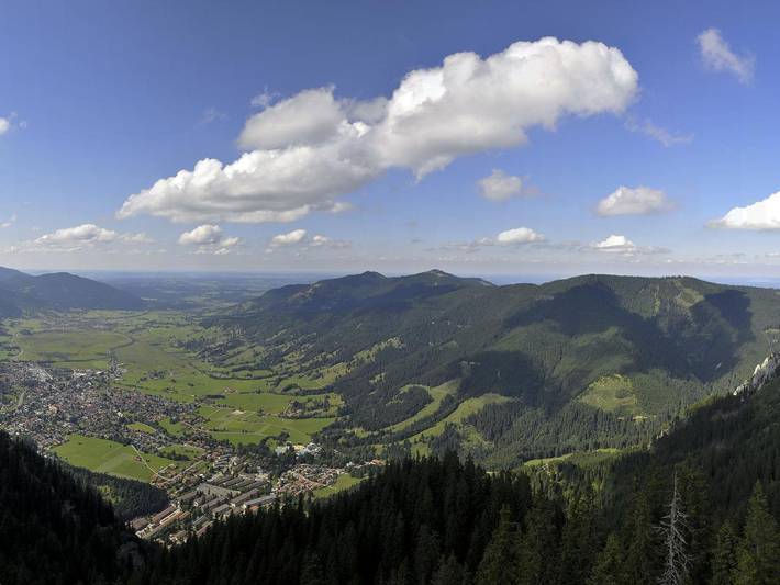 Ferienwohnung für 4 Personen, mit Balkon in Schloss Linderhof - 3