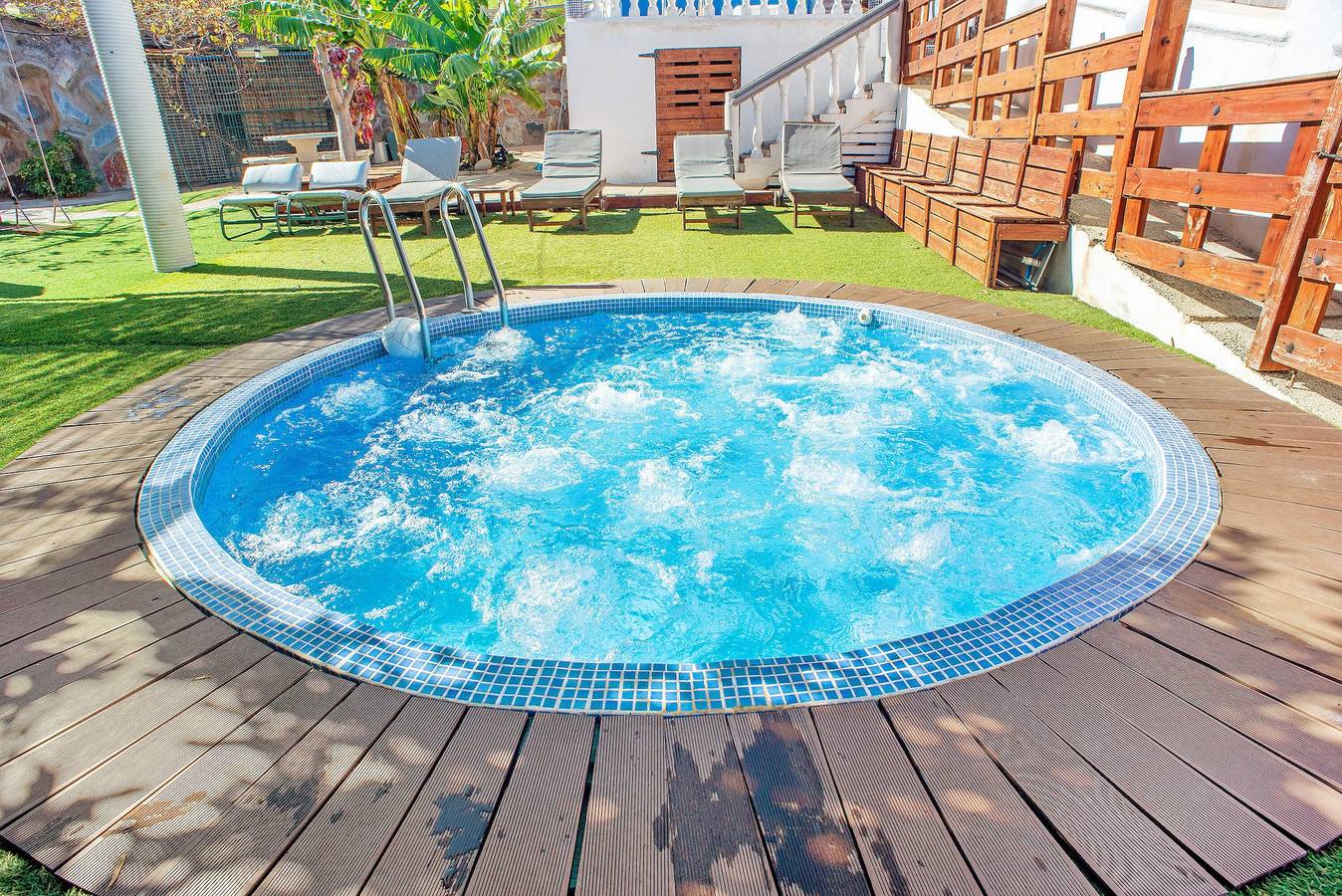 Casa de vacaciones "El Pinillo" con vistas a la montaña, piscina y Wi-Fi in Molino de Agua, La Aldea de San Nicolás