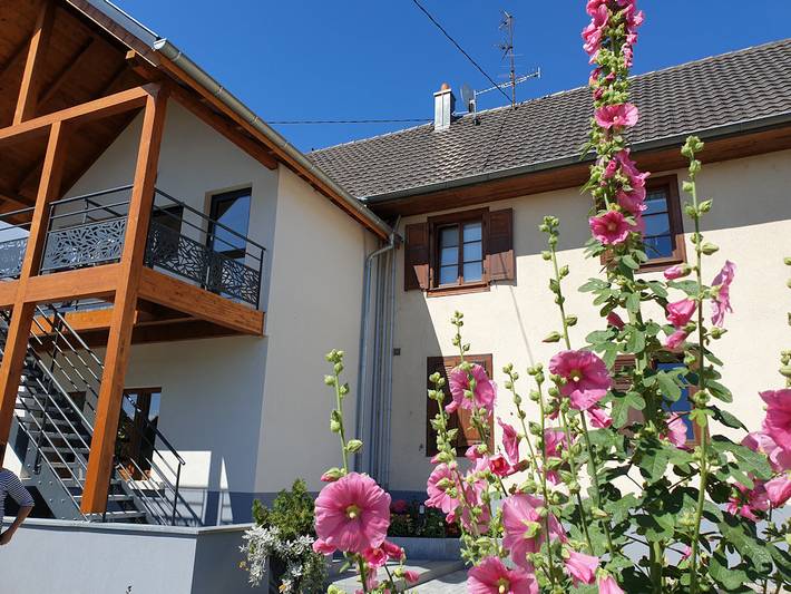 Gîte pour 5 personnes, avec terrasse et jardin
