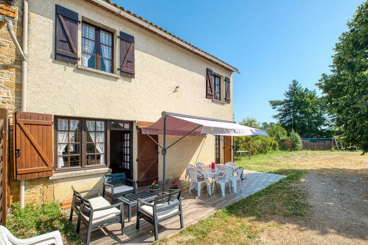 Holiday home for 8 people, with garden, with pets - 1