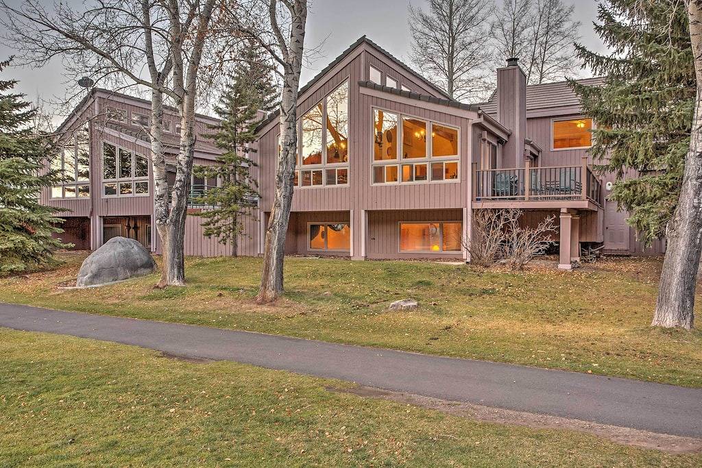 Aufwändiges Avon Duplex-Haus mit Blick auf den Golfplatz! in Eagle-Vail, Beaver Creek