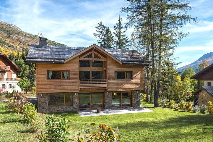Chalet pour 13 personnes, avec balcon et jardin