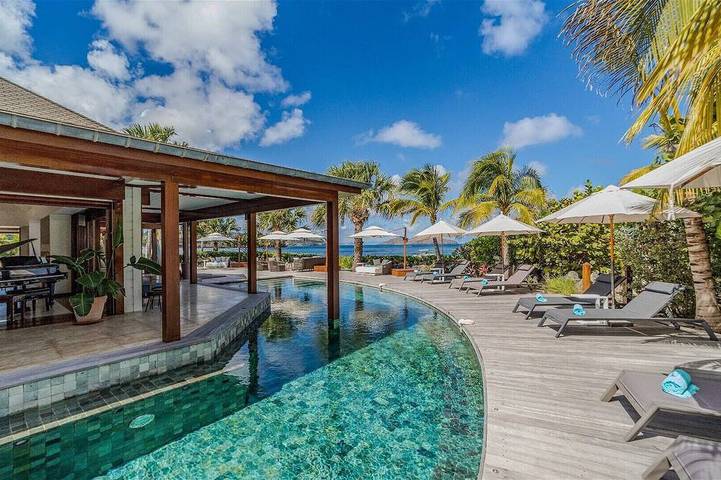 Villa for 8 people, with terrace and yard in Saint-Barthélemy
