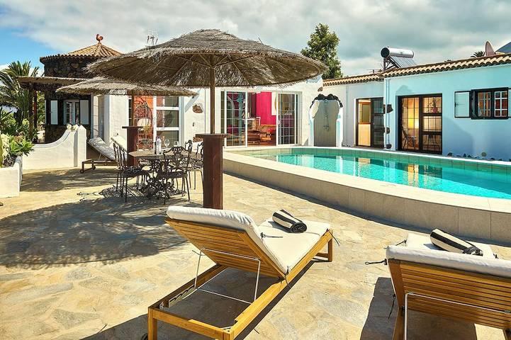 Finca mit Whirlpool für 4 Personen, mit Whirlpool und Garten sowie Terrasse auf La Palma