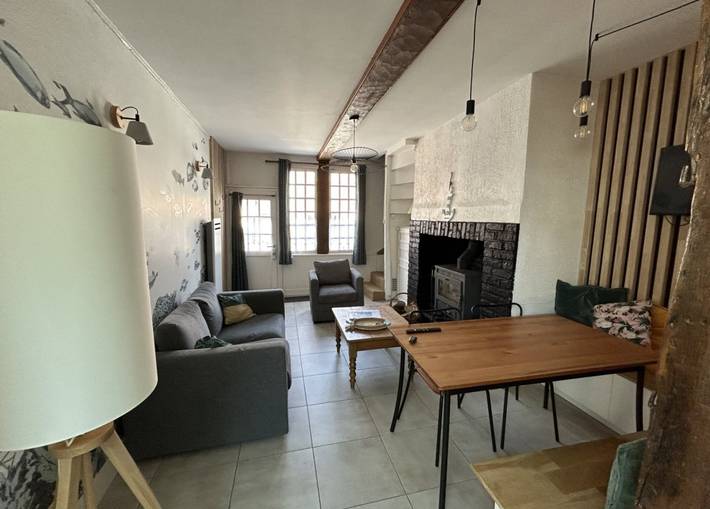 Gîte pour 5 personnes, avec terrasse et jardin dans Office De Tourisme De Saint Valery Sur Somme
