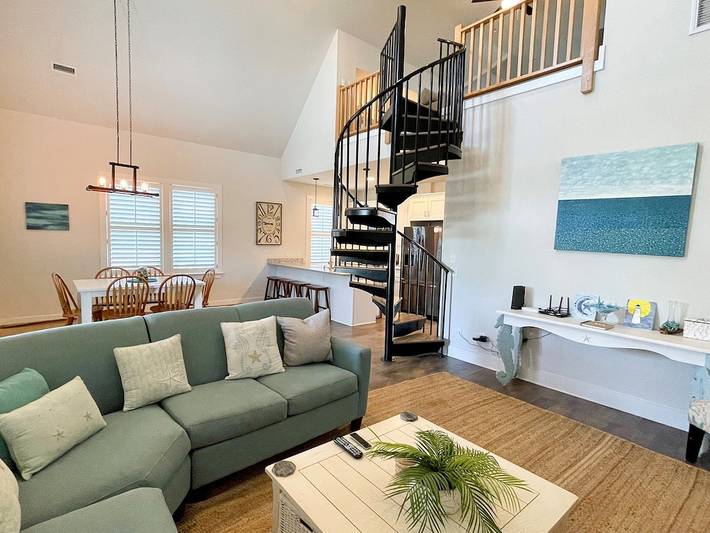 Vacation rental for 9 people, with terrace in Ocracoke