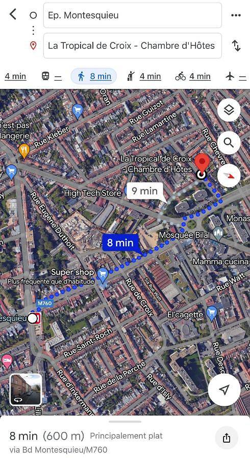 Gîte pour 2 personnes, avec terrasse à Croix (homonymie) - 3