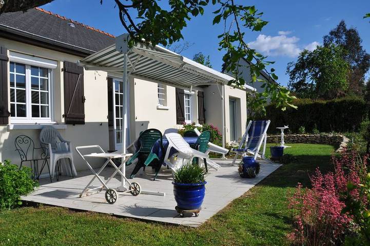 Maison de vacances pour 3 personnes, avec terrasse et jardin