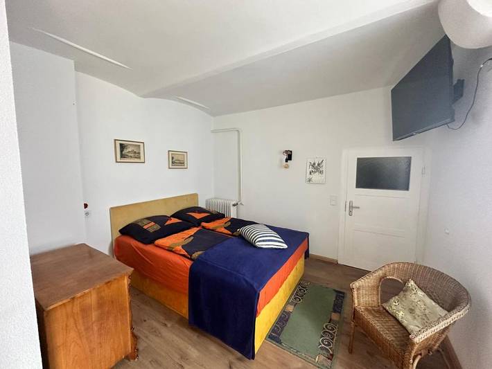 Ferienwohnung für 2 Personen, mit Terrasse und Garten sowie Sauna