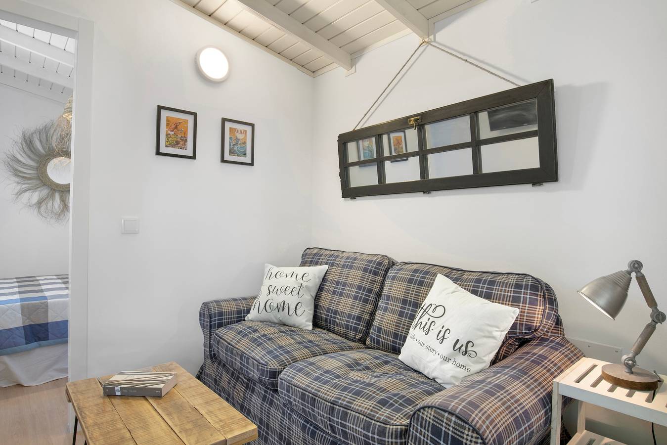 Casa de vacaciones 'Tiny House La Loma' con terraza privada y jardín privado in Cabo Trafalgar, Barbate