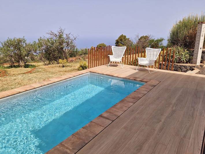 Ferienhaus für 4 Personen, mit Terrasse und Garten sowie Pool in Puntagorda - 2