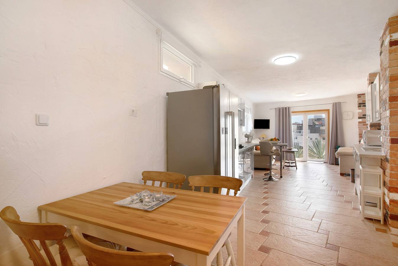 Ganze Wohnung, Ferienwohnung "Casa Karma" mit Meerblick, 2 privaten Terrassen und Wlan in Las Arenas, Arico