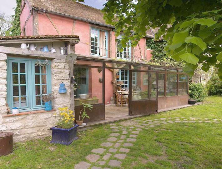 Chambre d’hôte pour 4 personnes, avec Terrasse et Jardin à Giverny