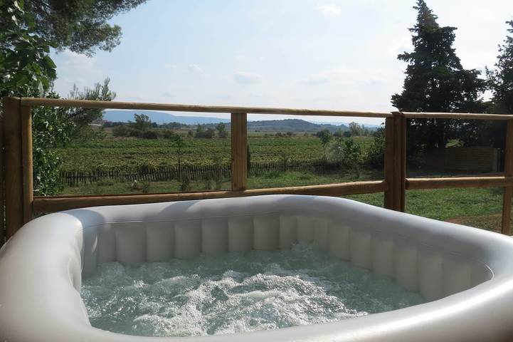 Ganze Wohnung, Lodges \"Grenache\" ***************************** in Laure-Minervois, Carcassonne und Umgebung