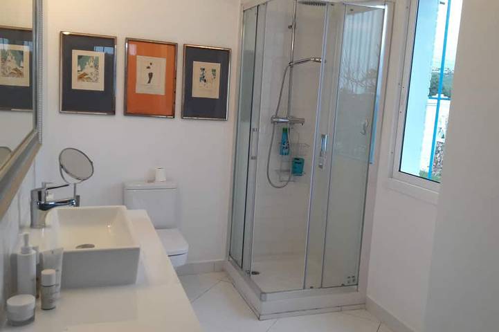 Stylish Cortijo + apartment with garden and pool, on foot in the village and on the beach in Almayate, Vélez-Málaga