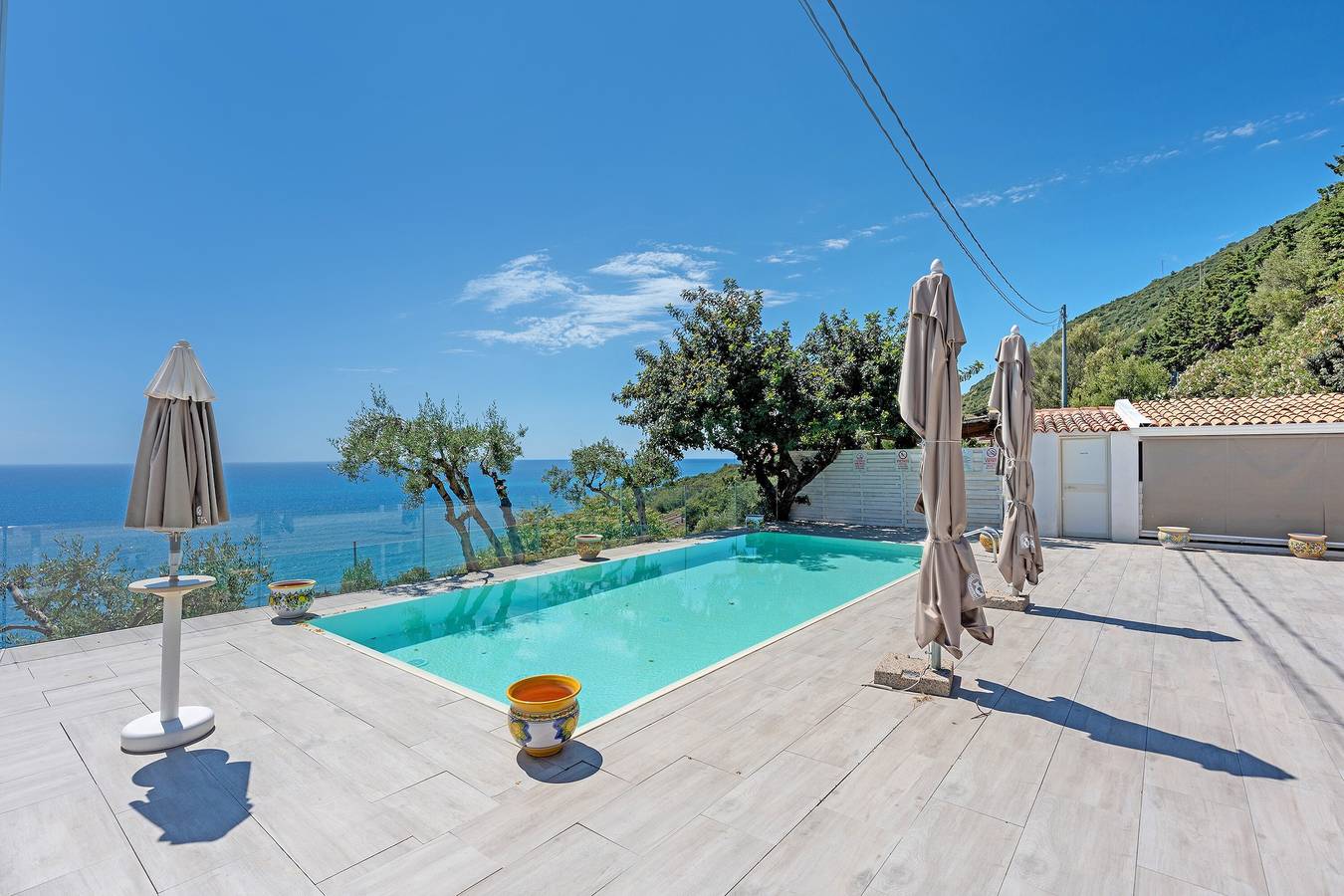 Zimmer Ponente mit Gartenblick, Wlan und Klimaanlage in Caprioli, Pisciotta