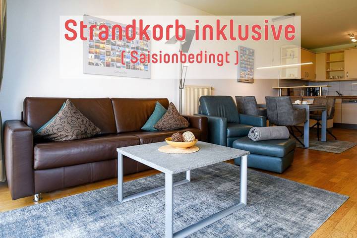 Ferienwohnung für 3 Personen, mit Balkon in Duhnen