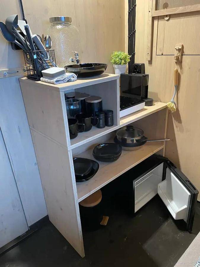 Camping für 2 Personen, mit Garten und Ausblick, mit Haustier in Tschechien - 4