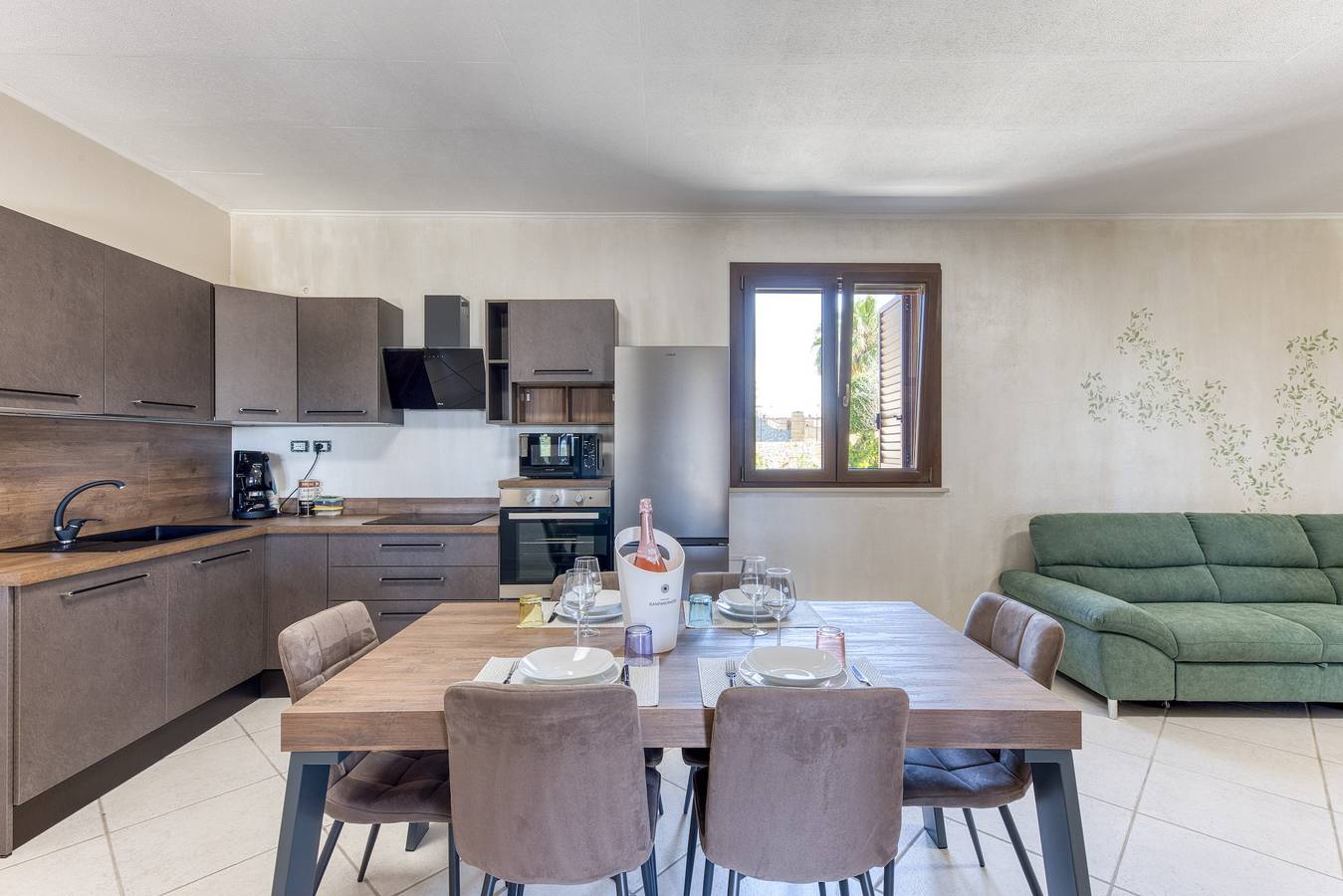 Villa 'Marilor' avec vue sur la mer, Wi-Fi et climatisation in Torre Pali, Salve
