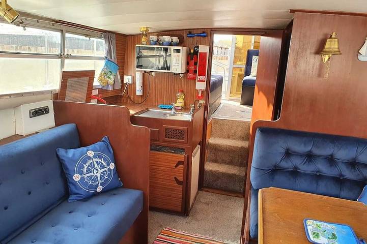 Hausboot für 2 Personen, mit Whirlpool und Terrasse sowie Sauna in England