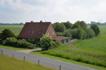 Ferienhaus für 9 Personen, mit Pool und Garten sowie Terrasse in Butjadingen