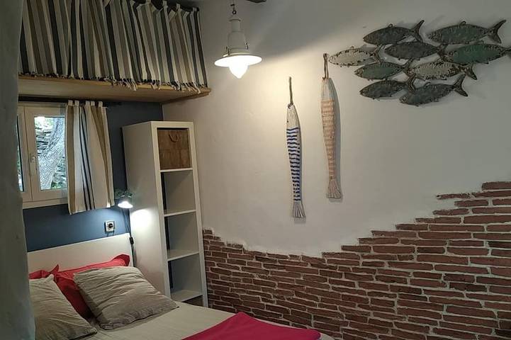 Maison Sympa avec Piscine privée, accès plage à pied. Pour 6 personnes. in Bonifacio, Arrondissement de Sartène