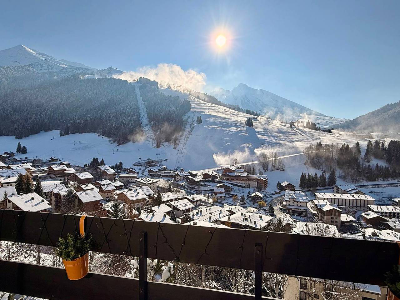 Entire studio, La Clusaz - Renovated studio 4 people - Great view in La Clusaz, Annecy region