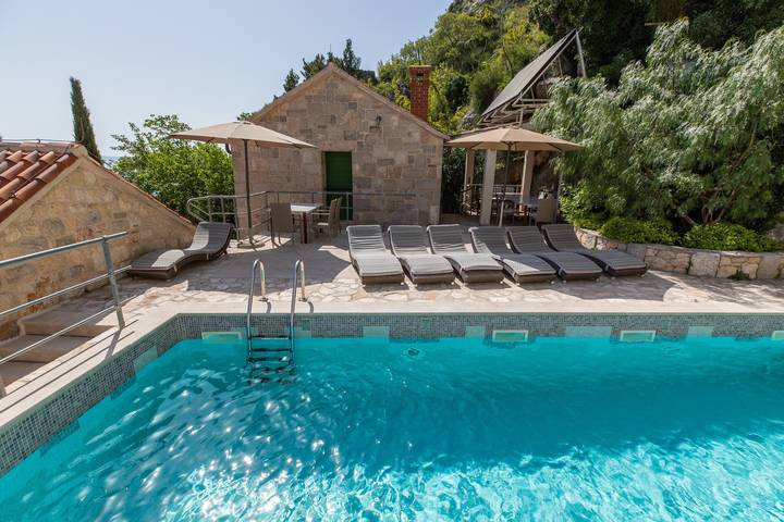 Ferienhaus für 4 Personen, mit Garten, mit Haustier in Kroatien