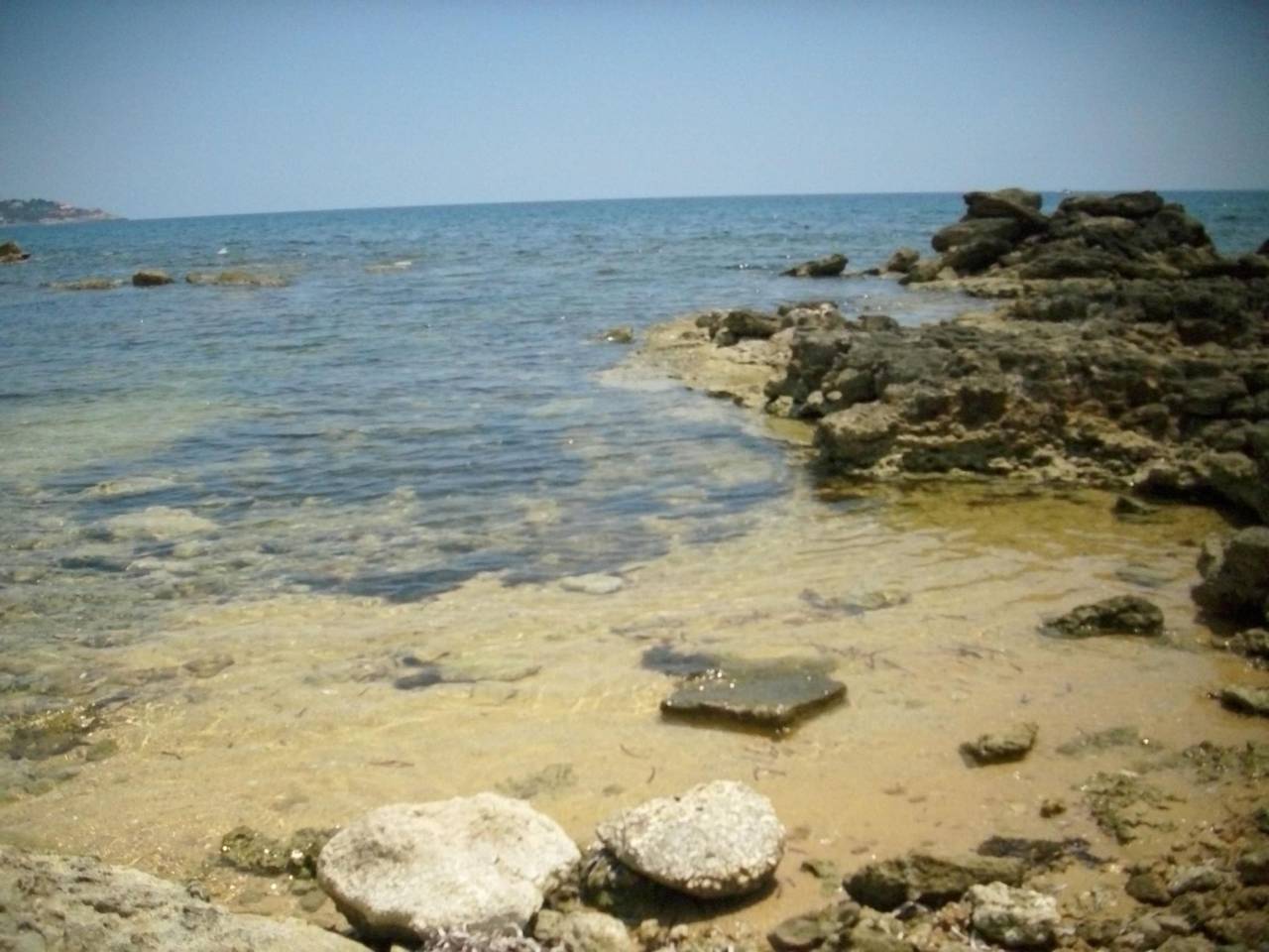 'Villetta mare' mit Blick aufs Wasser in Punta Milocca, Syrakus