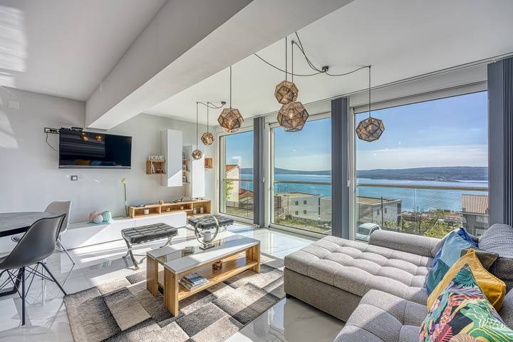 Ferienwohnung für 4 Personen, mit Meerblick - 1