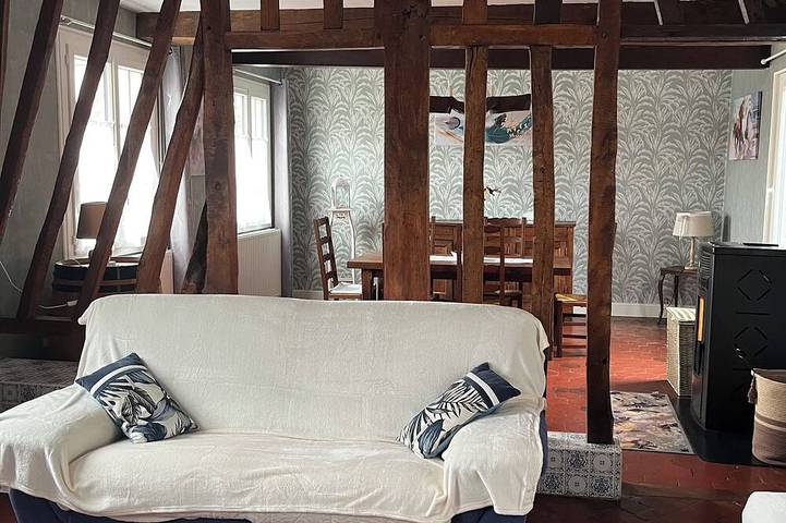 Gîte pour 4 personnes, avec terrasse et jardin à Le Mesnil-Réaume