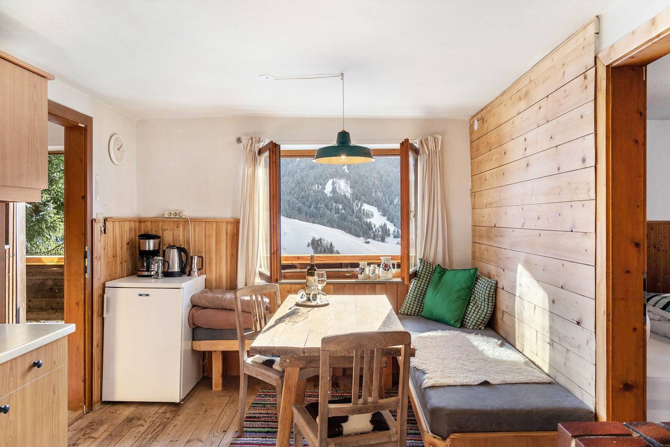 Hütte 'Sonnenhütte Wildschönau Obergeschoß' mit Bergblick und Balkon in Hopfgarten im Brixental, Kaisergebirge