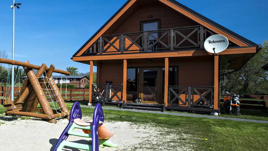 Ferienhaus für 7 Personen, mit Garten, mit Haustier in Mielno