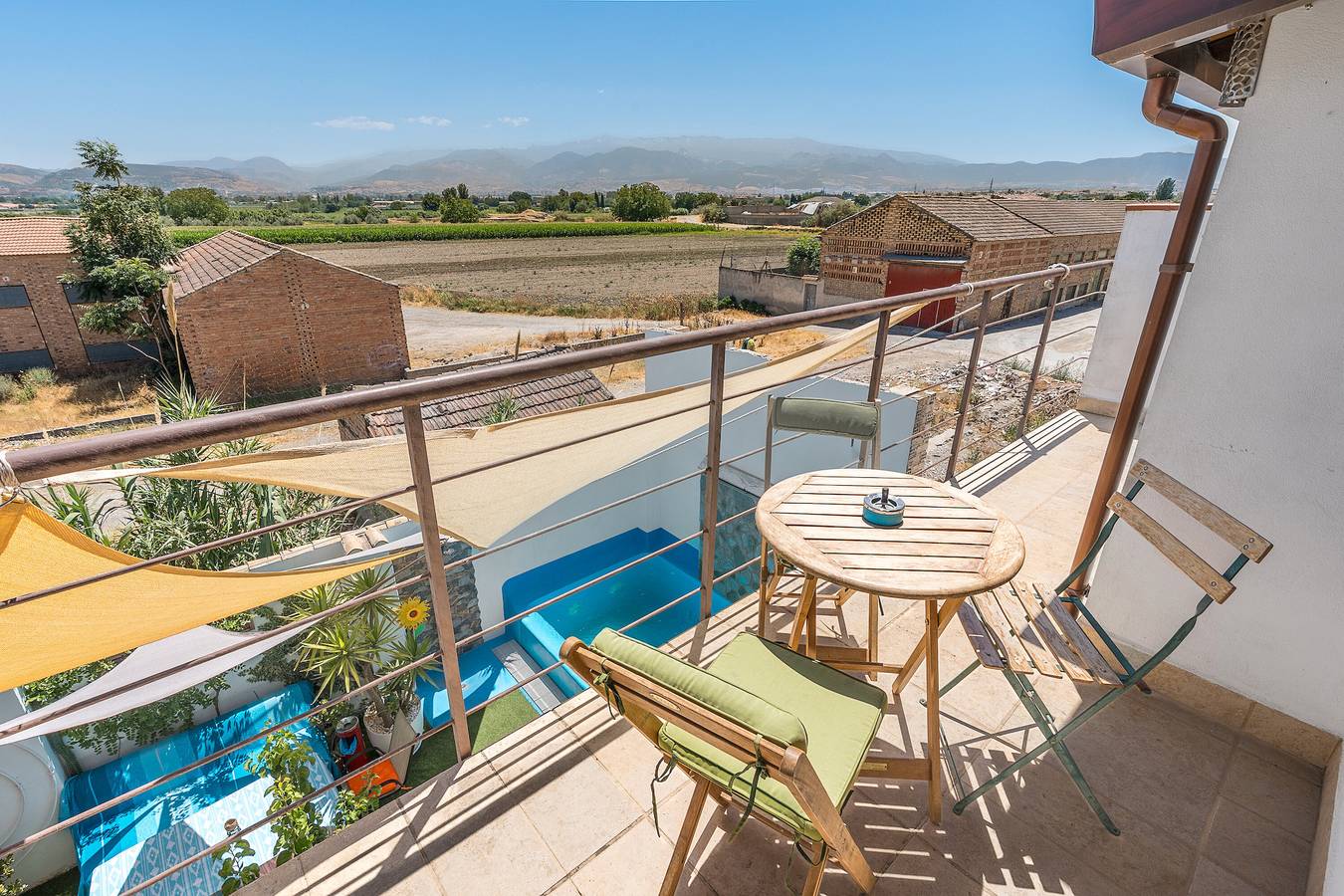 Ganze Wohnung, Ferienwohnung 'Con Vistas A Las Montañas' mit Bergblick, Wi-Fi und Klimaanlage in Ambroz, Vegas del Genil