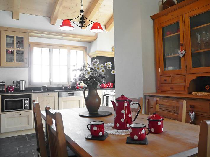 Ferienhaus für 6 Personen, mit Terrasse und Ausblick in Kanton Freiburg - 3