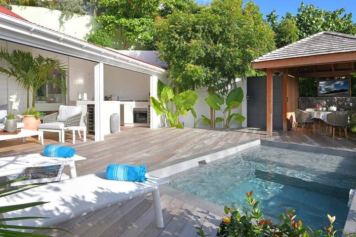 Villa for 2 people, with garden in Saint-Barthélemy