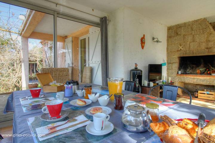 Ferienwohnung für 2 Personen, mit Pool und Garten auf Korsika - 4