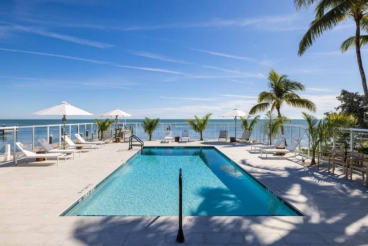 Bungalow für 2 Personen, mit Pool und Ausblick sowie Garten auf den Florida Keys