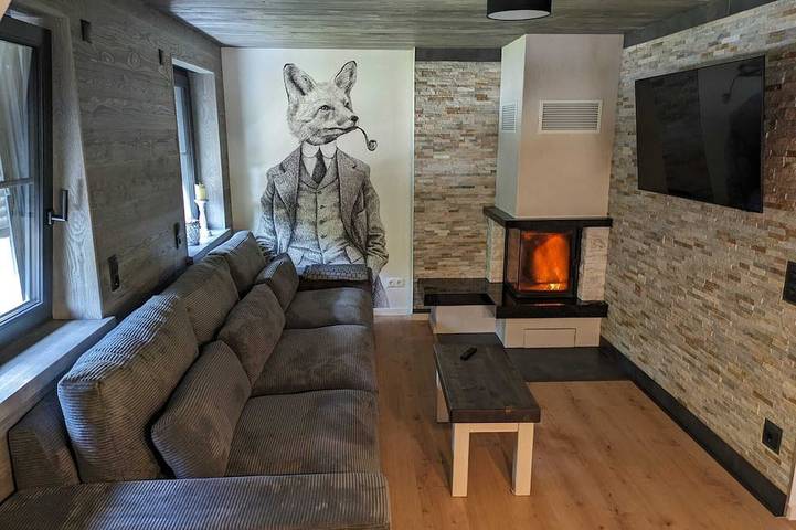 Ferienhaus für 6 Personen, mit Terrasse und Garten